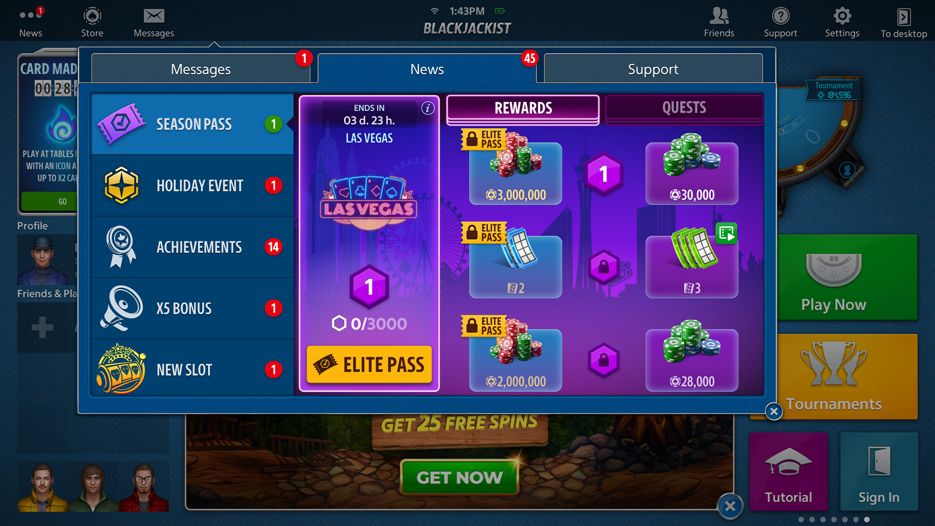 Blackjack 21: Blackjackist Screenshot 4