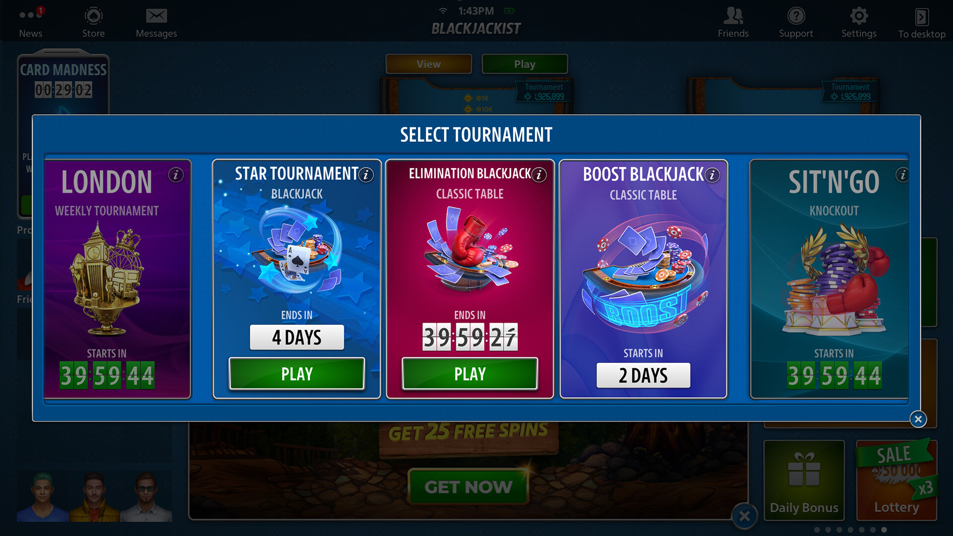 Blackjack 21: Blackjackist Screenshot 3