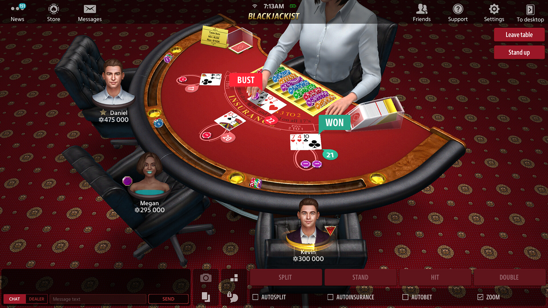 Blackjack 21: Blackjackist Screenshot 7