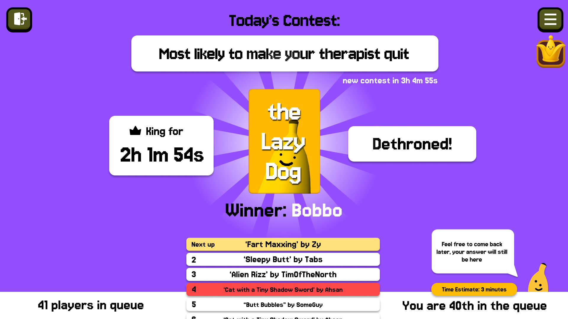 Banana of Doom Screenshot 2