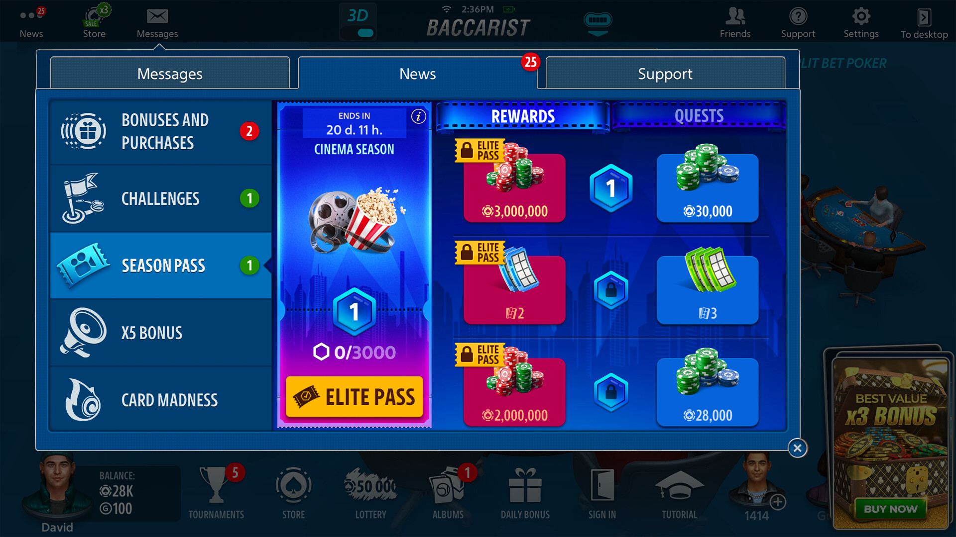 Baccarat Online: Baccarist Screenshot 3