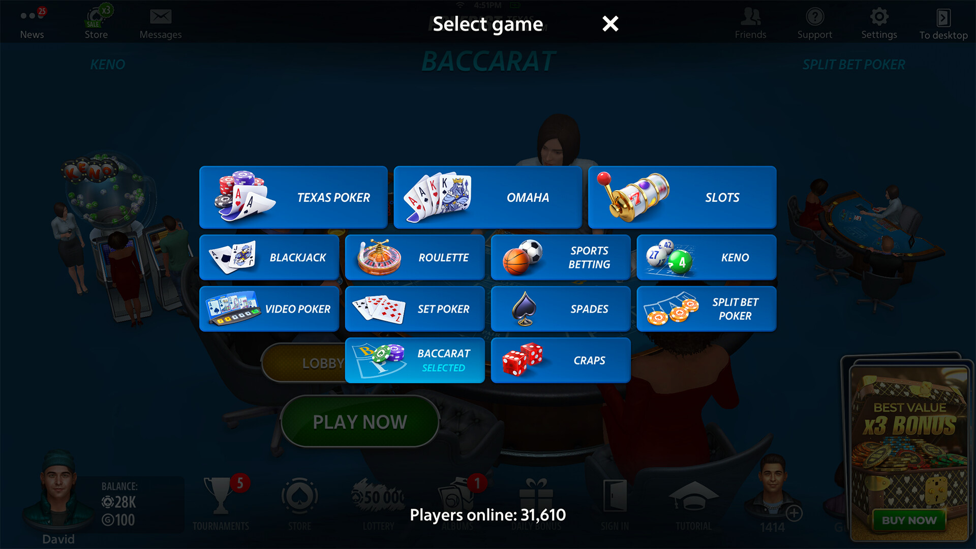Baccarat Online: Baccarist Screenshot 5