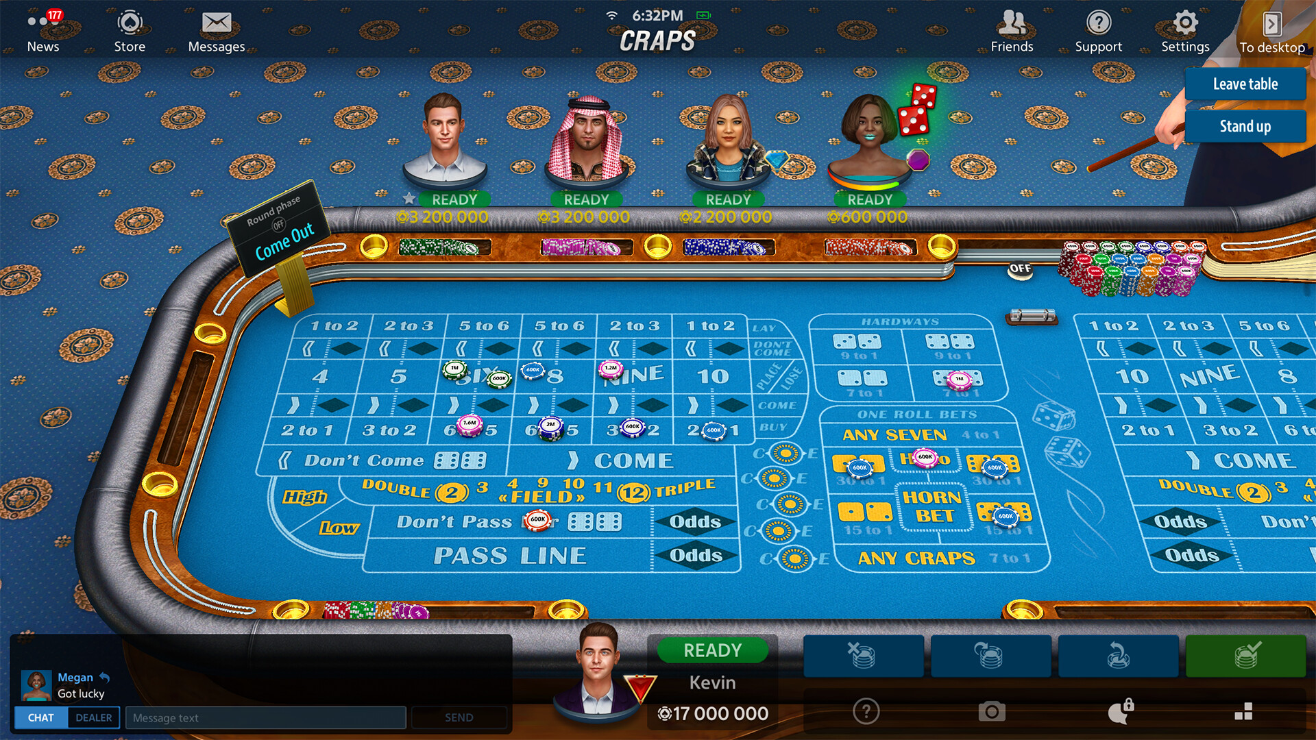 Vegas Craps by Pokerist Screenshot 1