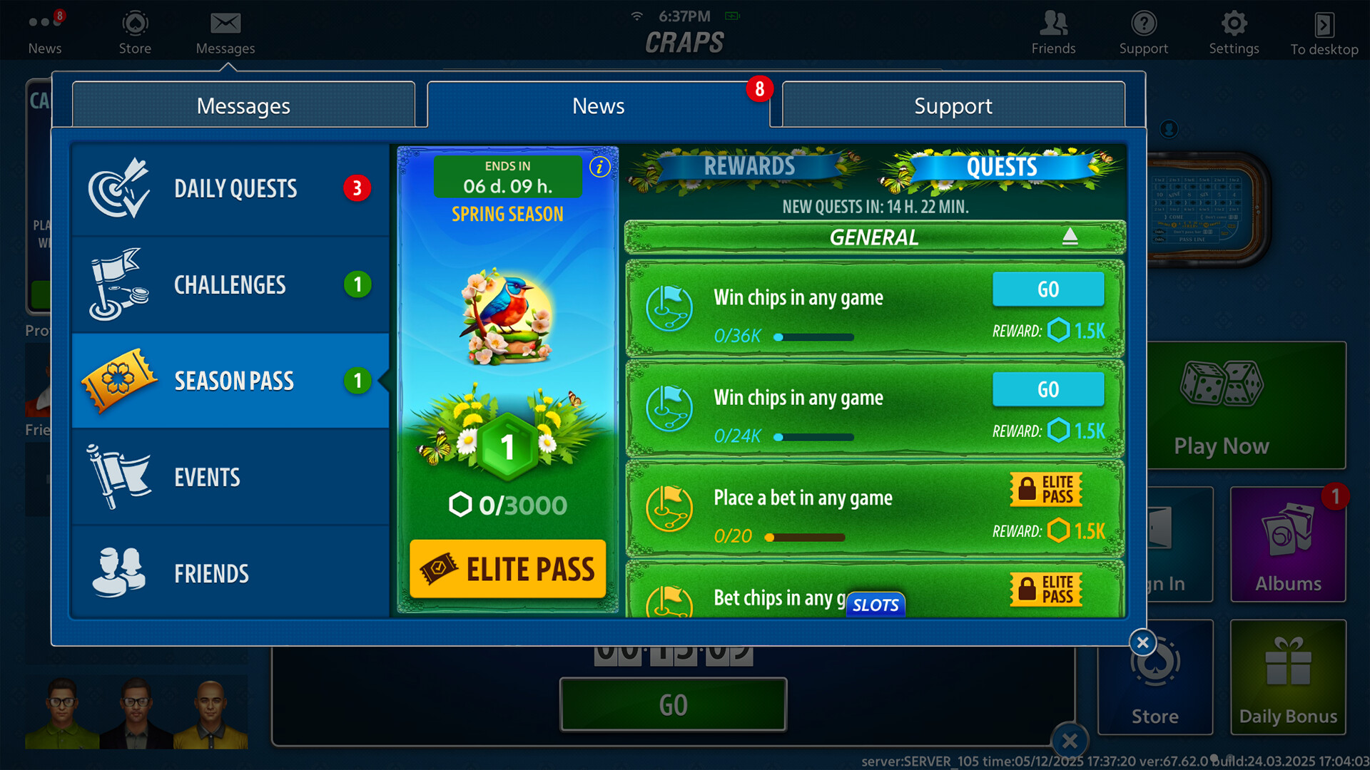 Vegas Craps by Pokerist Screenshot 3