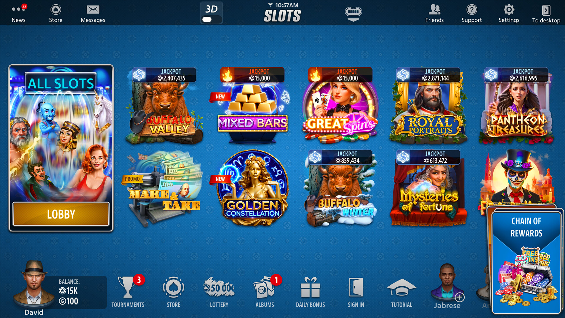 Jackpot Buffalo Slots Screenshot 6