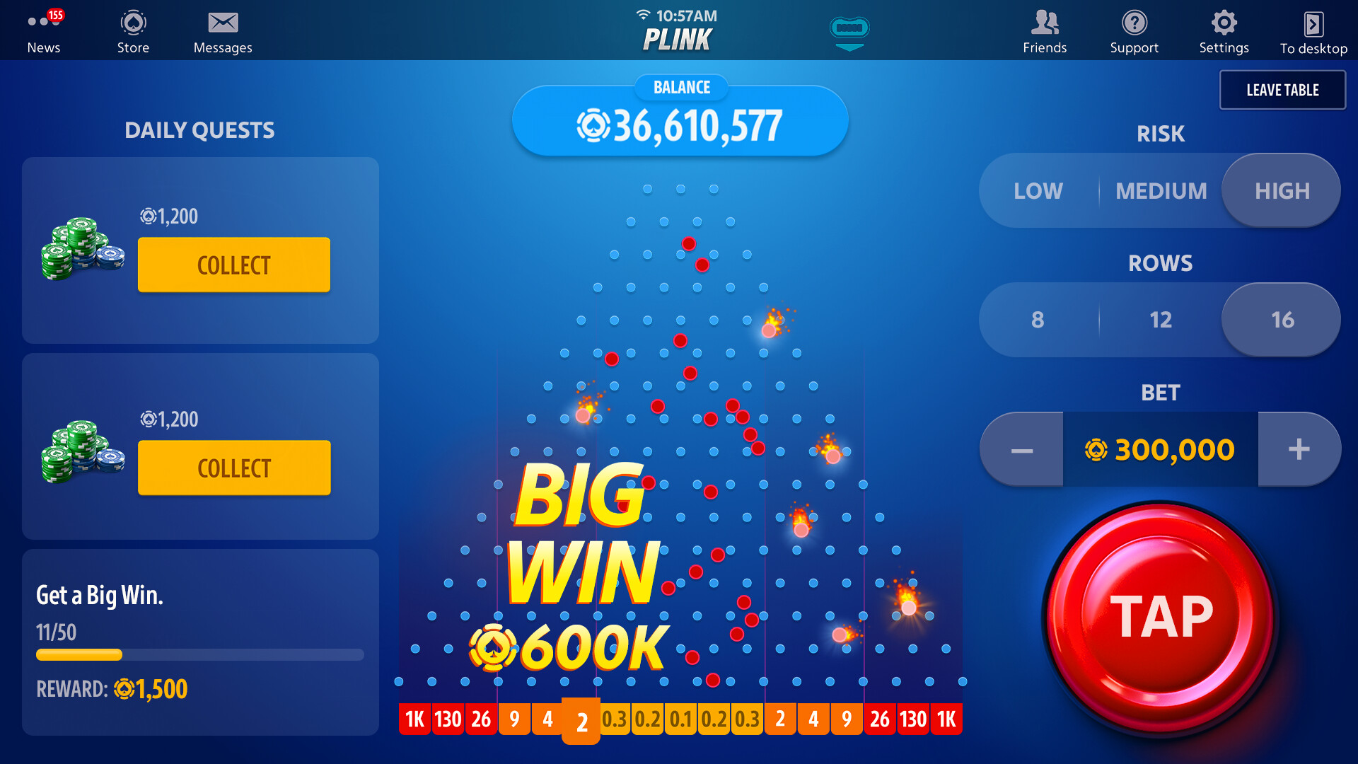 Plink by Pokerist Screenshot 0