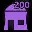 Luxury mansions icon