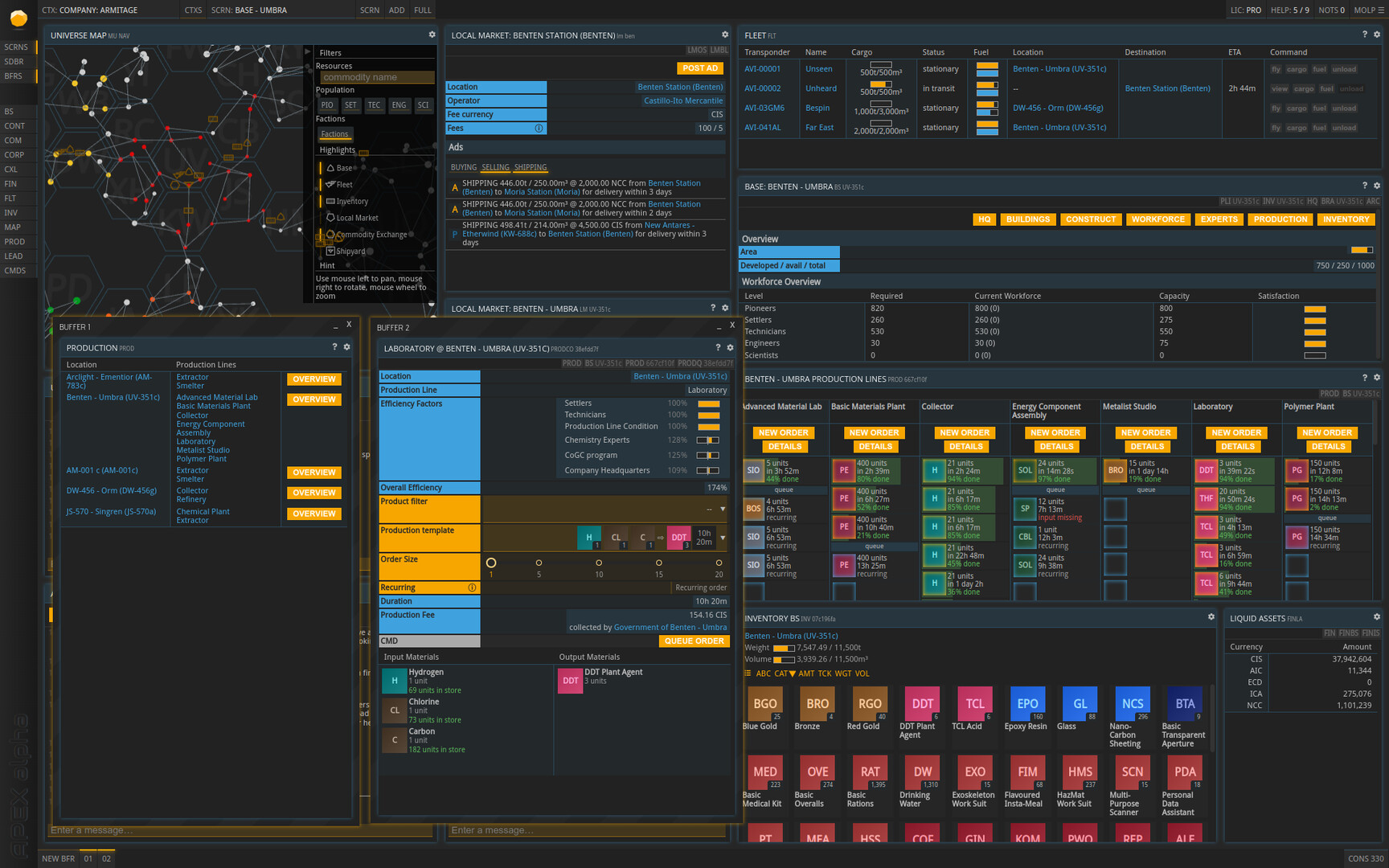 Prosperous Universe Screenshot 4