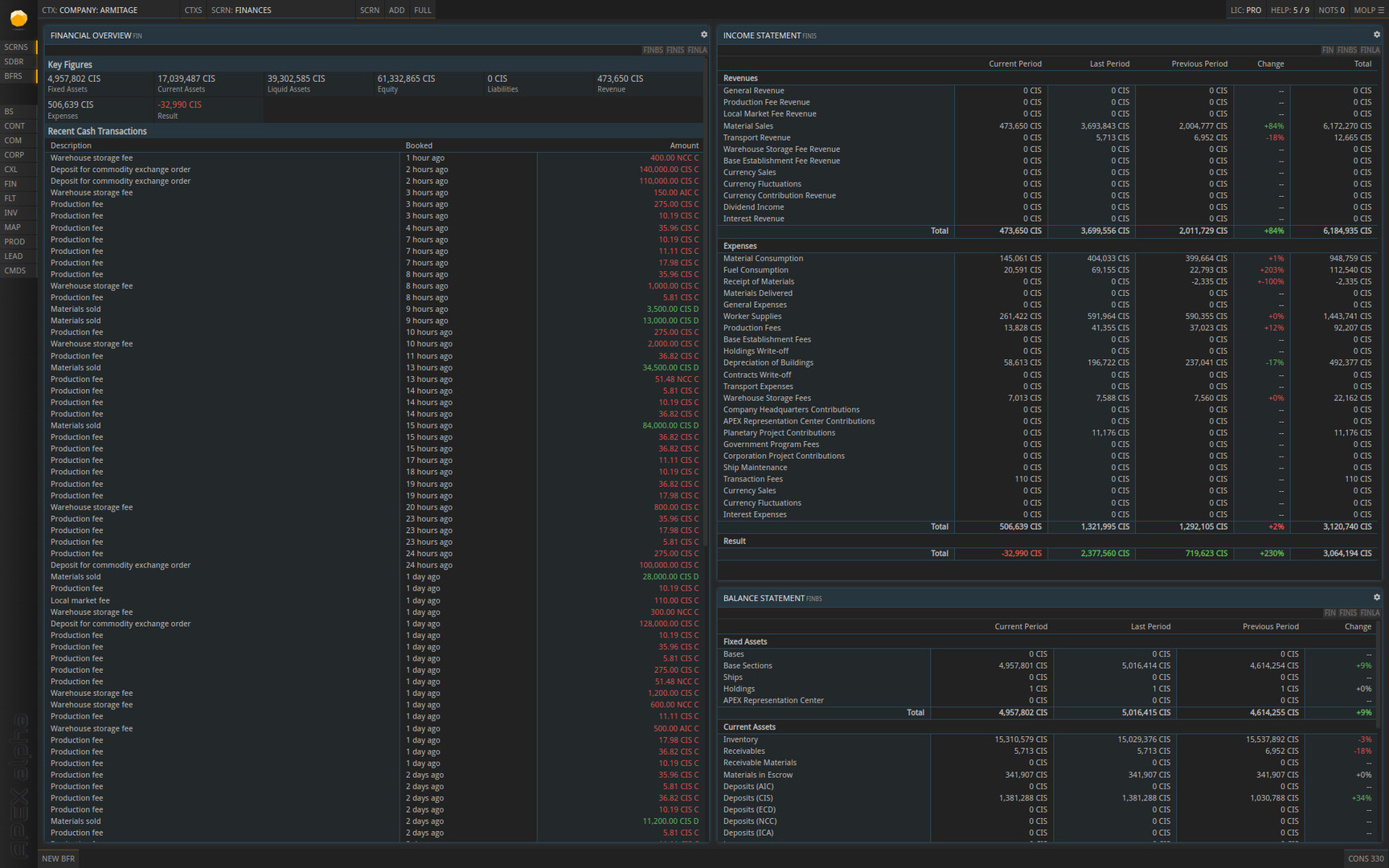 Prosperous Universe Screenshot 3
