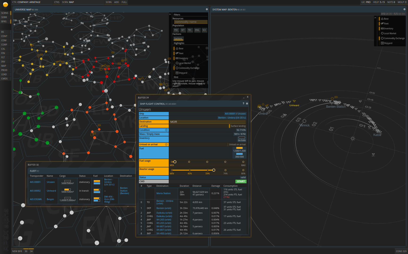 Prosperous Universe Screenshot 2