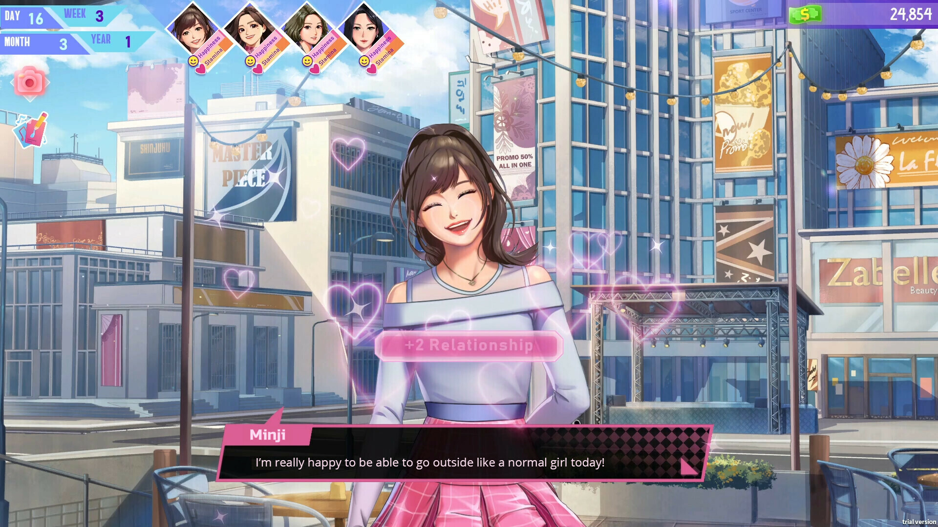 K-pop Idol Stories - Road to Debut Demo Screenshot 0