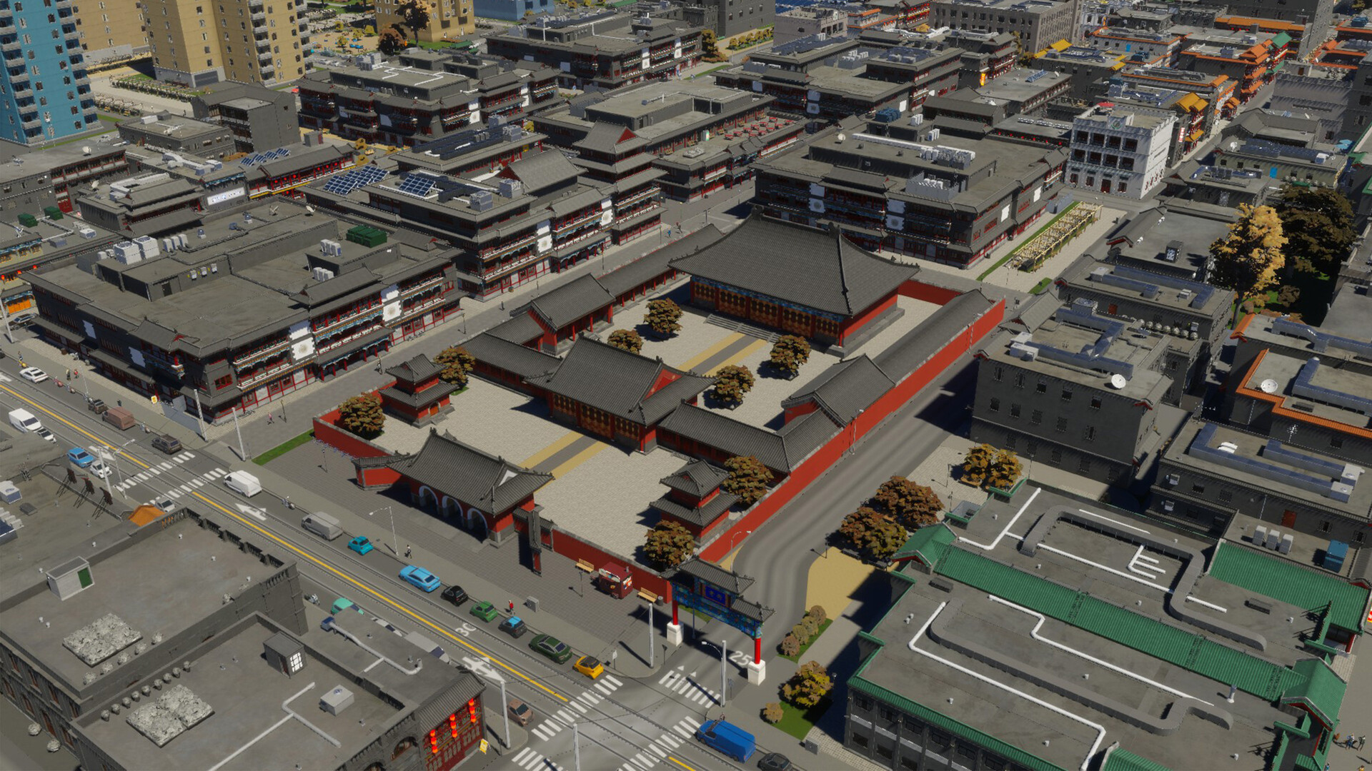 Cities: Skylines II - Creator Pack: Dragon Gate Screenshot 6