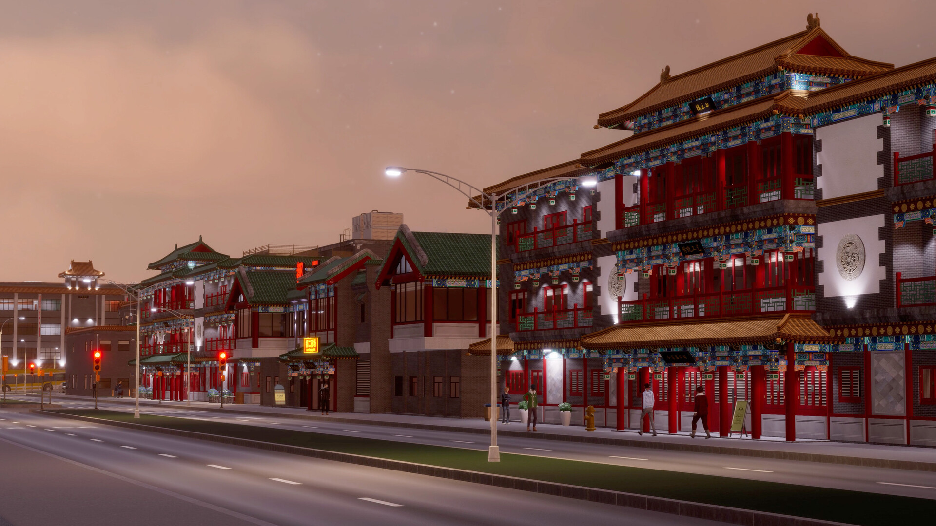 Cities: Skylines II - Creator Pack: Dragon Gate Screenshot 2