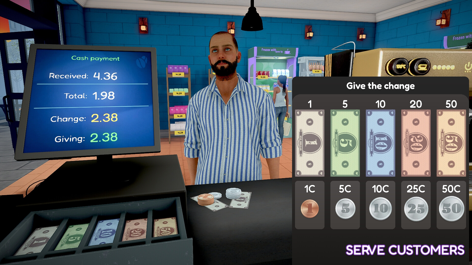 My Cafe Manager Simulator Demo Screenshot 5