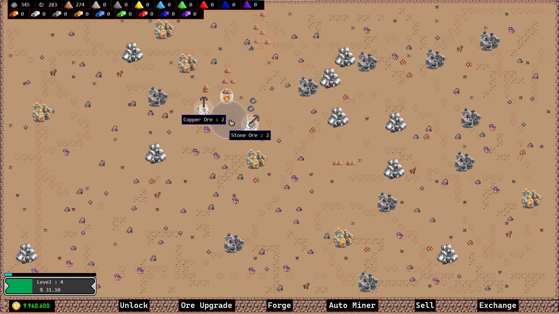 Only Mining - Cozy Digging Game Screenshot 2