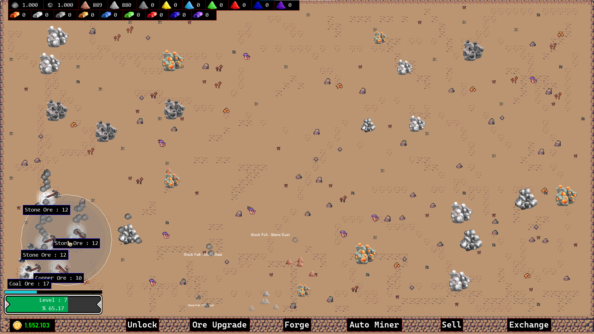 Only Mining - Cozy Digging Game Screenshot 3