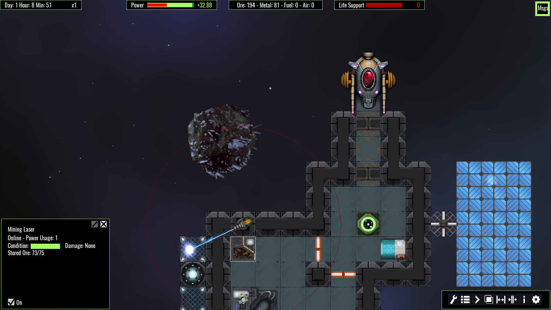 Deep Space Outpost Screenshot 0