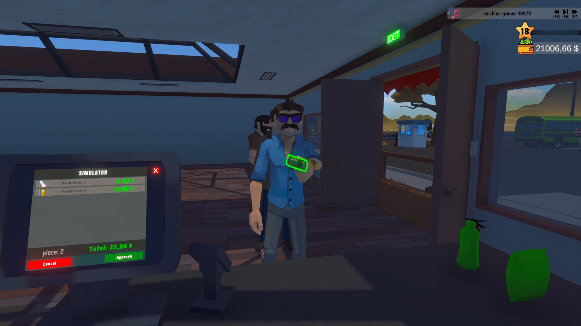 Service Area Simulator Screenshot 0