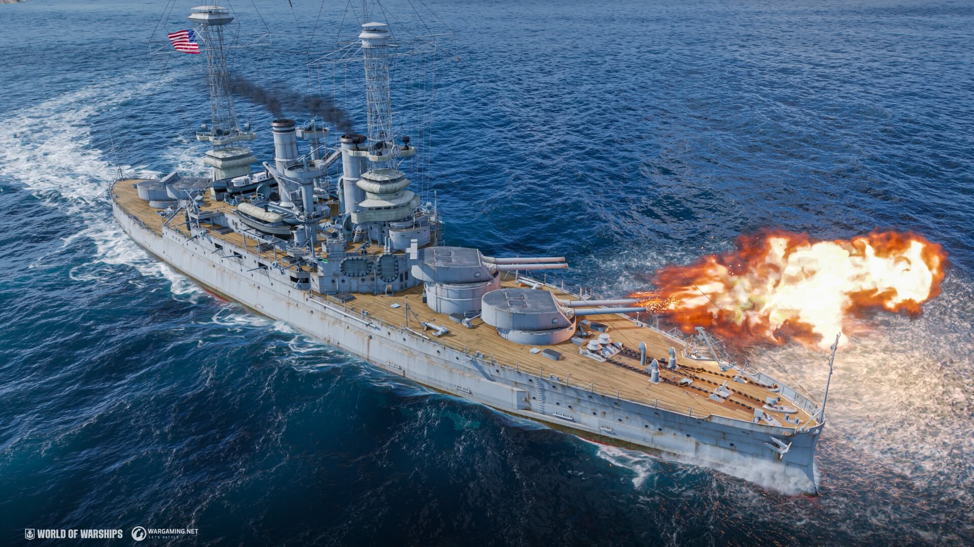 World of Warships — American Freedom Screenshot 0