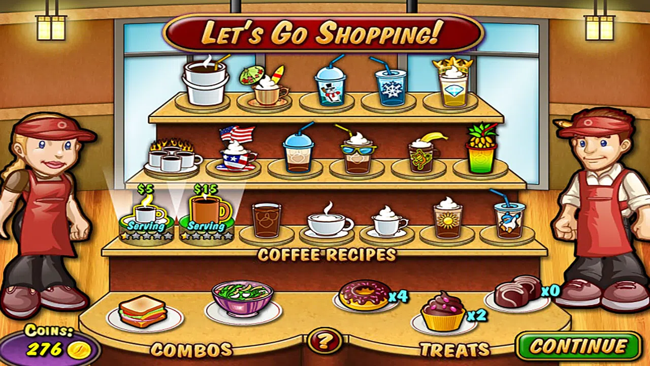 Coffee Rush Screenshot 1