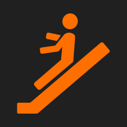 Having fun sliding icon