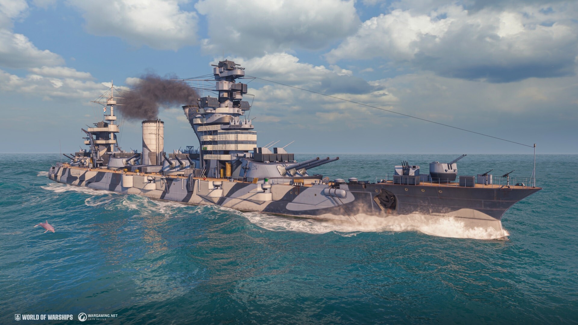 World of Warships — Oktyabrskaya Revolutsiya Screenshot 3