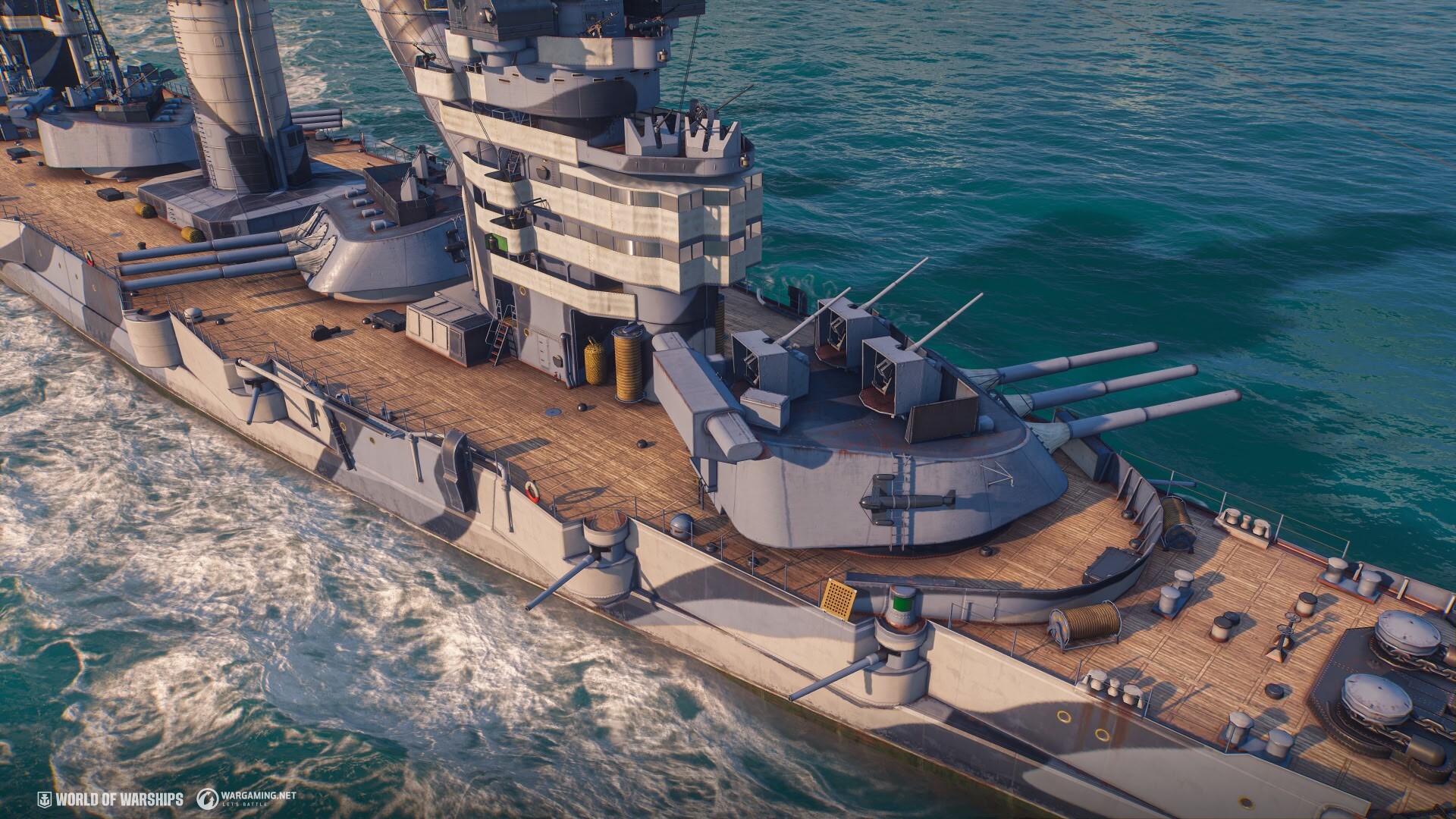 World of Warships — Oktyabrskaya Revolutsiya Screenshot 2