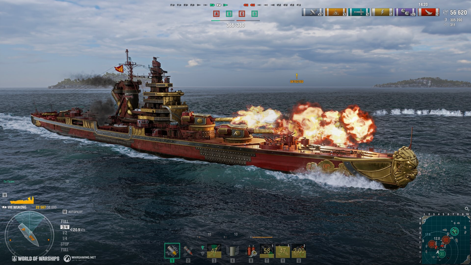 World of Warships — Wukong Screenshot 2