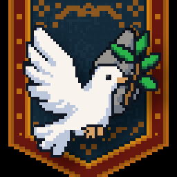 World peace victory icon