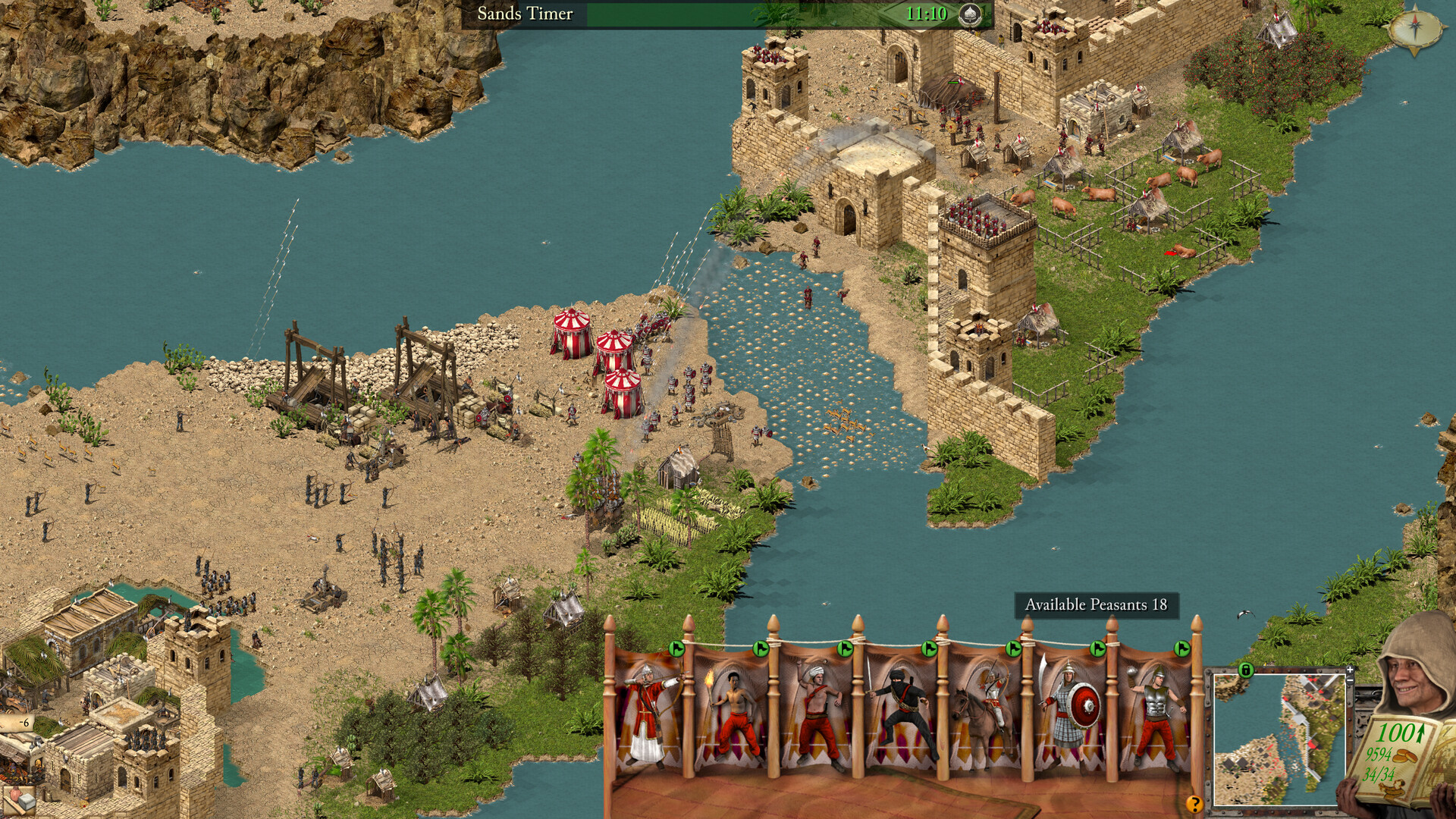 Stronghold Crusader: Definitive Edition - The Canary & The Trader Screenshot 1