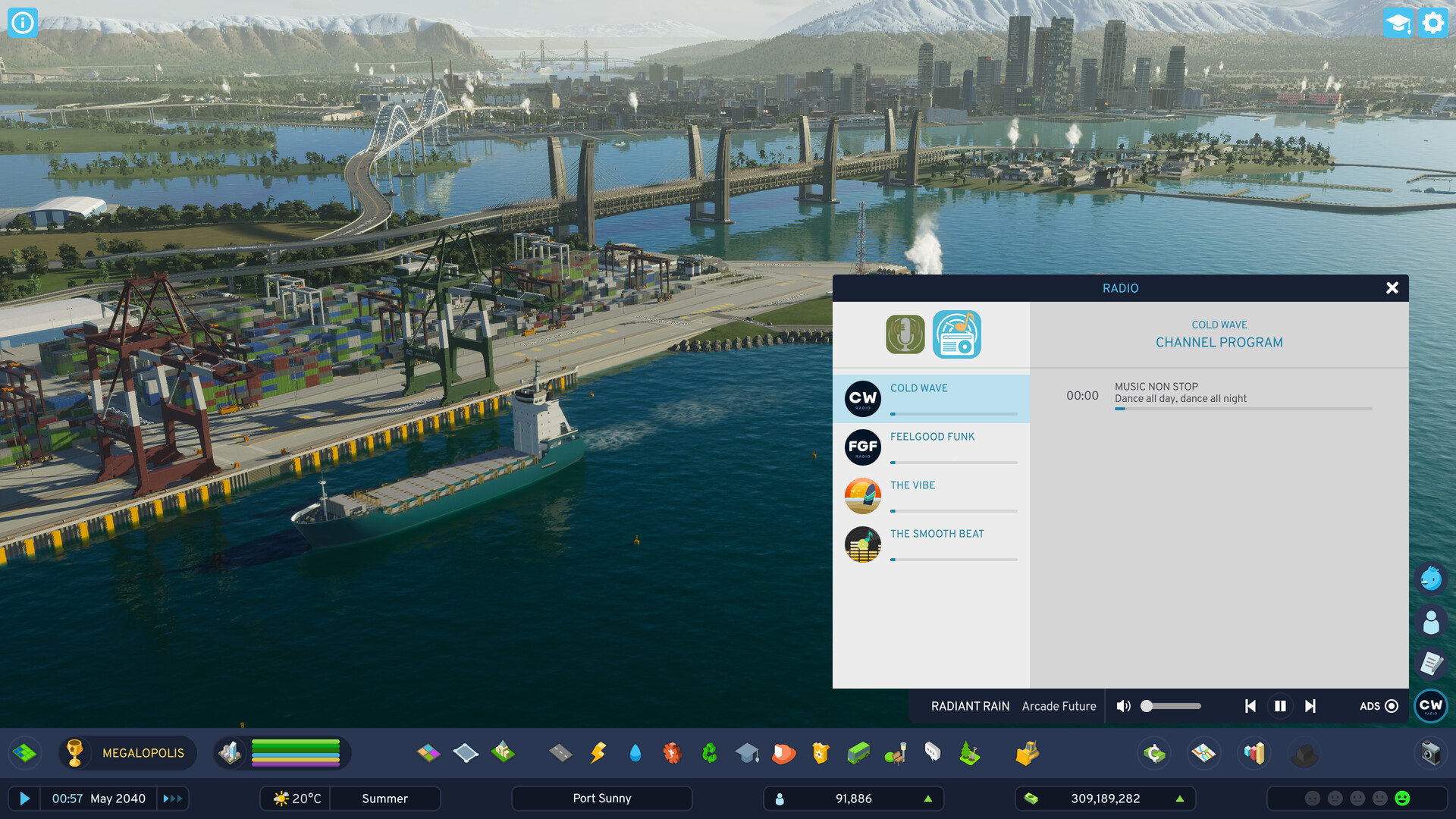 Cities: Skylines II - Cold Wave Channel Screenshot 0