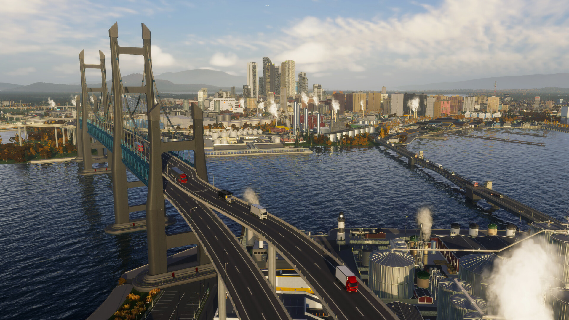 Cities: Skylines II - Bridges & Ports Screenshot 3