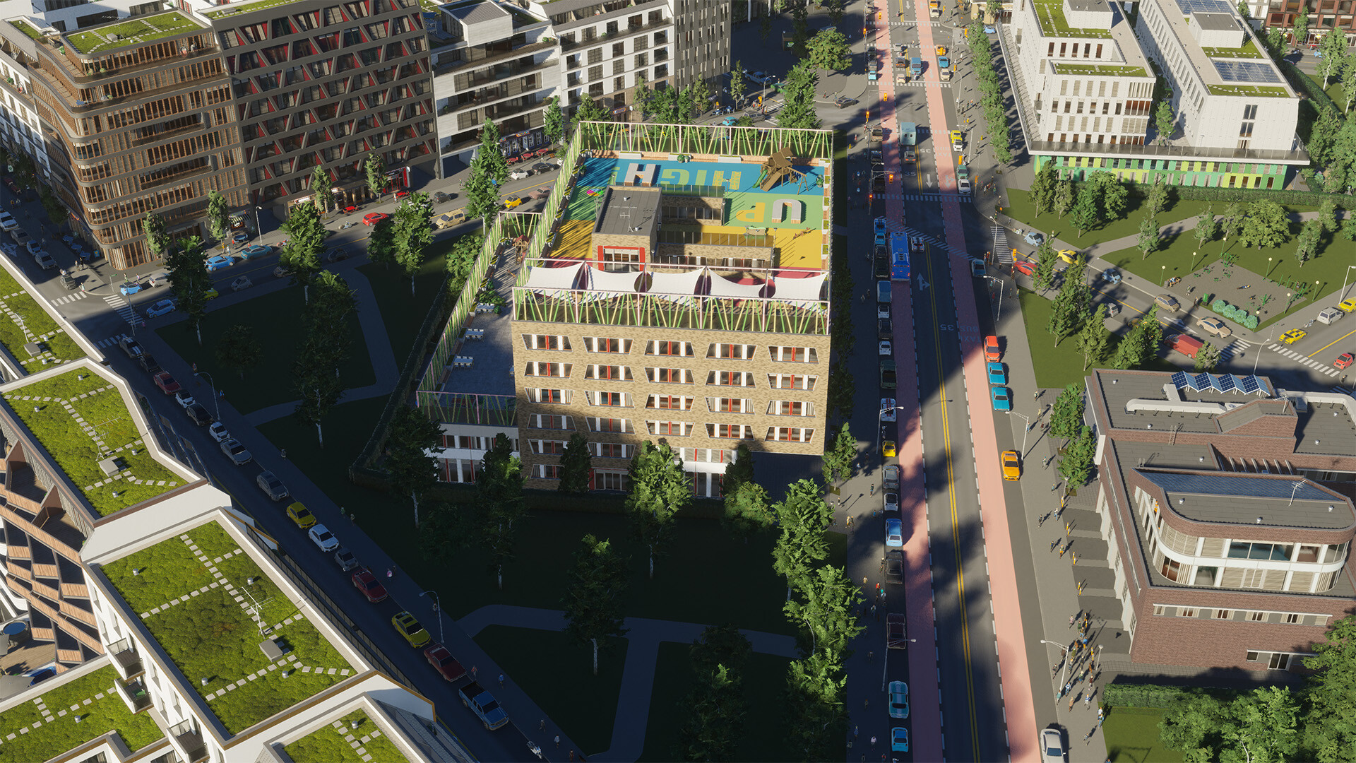 Cities: Skylines II - Creator Pack: Urban Promenades Screenshot 0