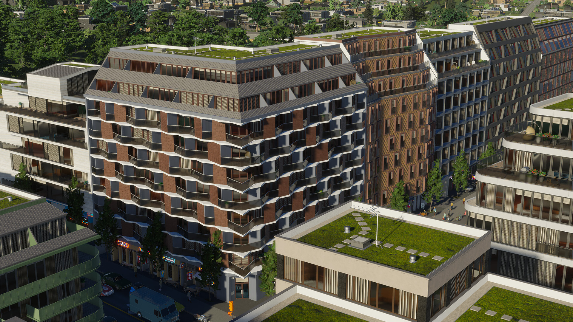 Cities: Skylines II - Creator Pack: Urban Promenades Screenshot 1