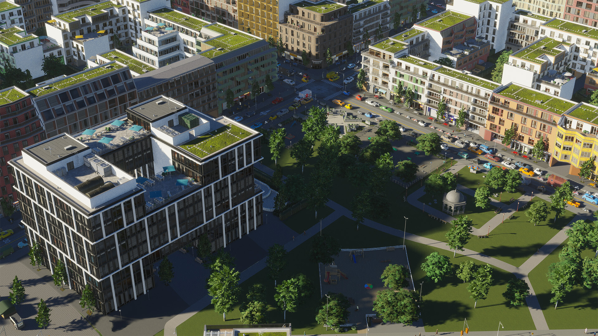 Cities: Skylines II - Creator Pack: Urban Promenades Screenshot 2