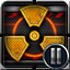 Nuclear threat icon