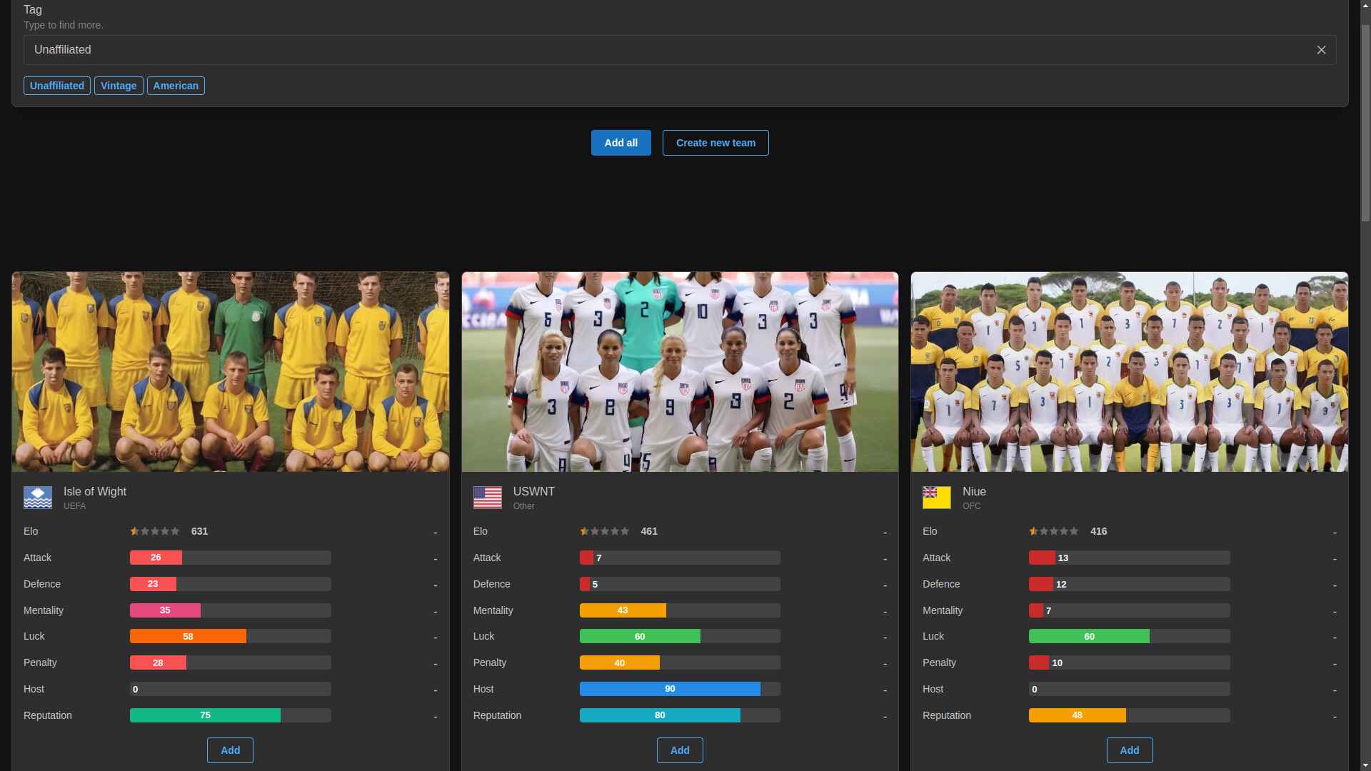 Forever World Cup Simulator Screenshot 21