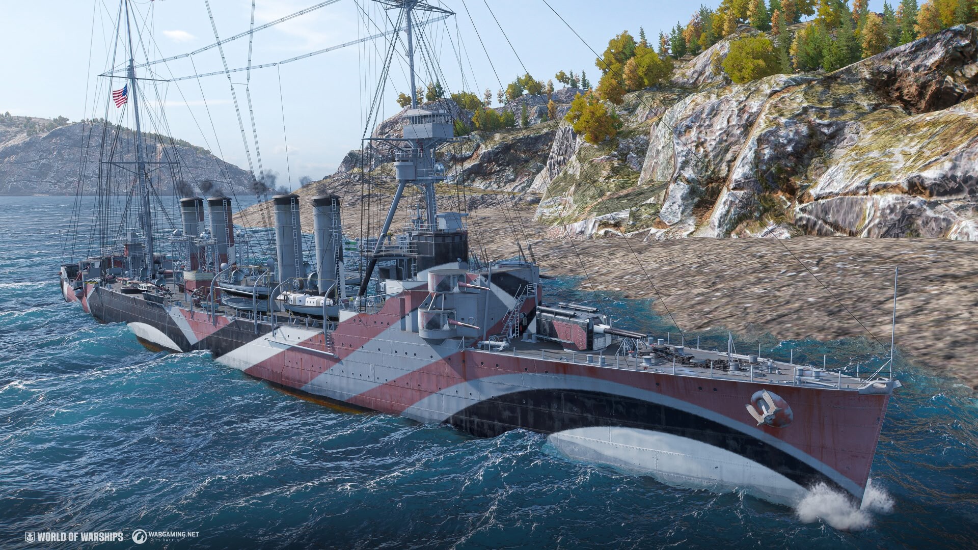 World of Warships — Marblehead Lima Pack Screenshot 0