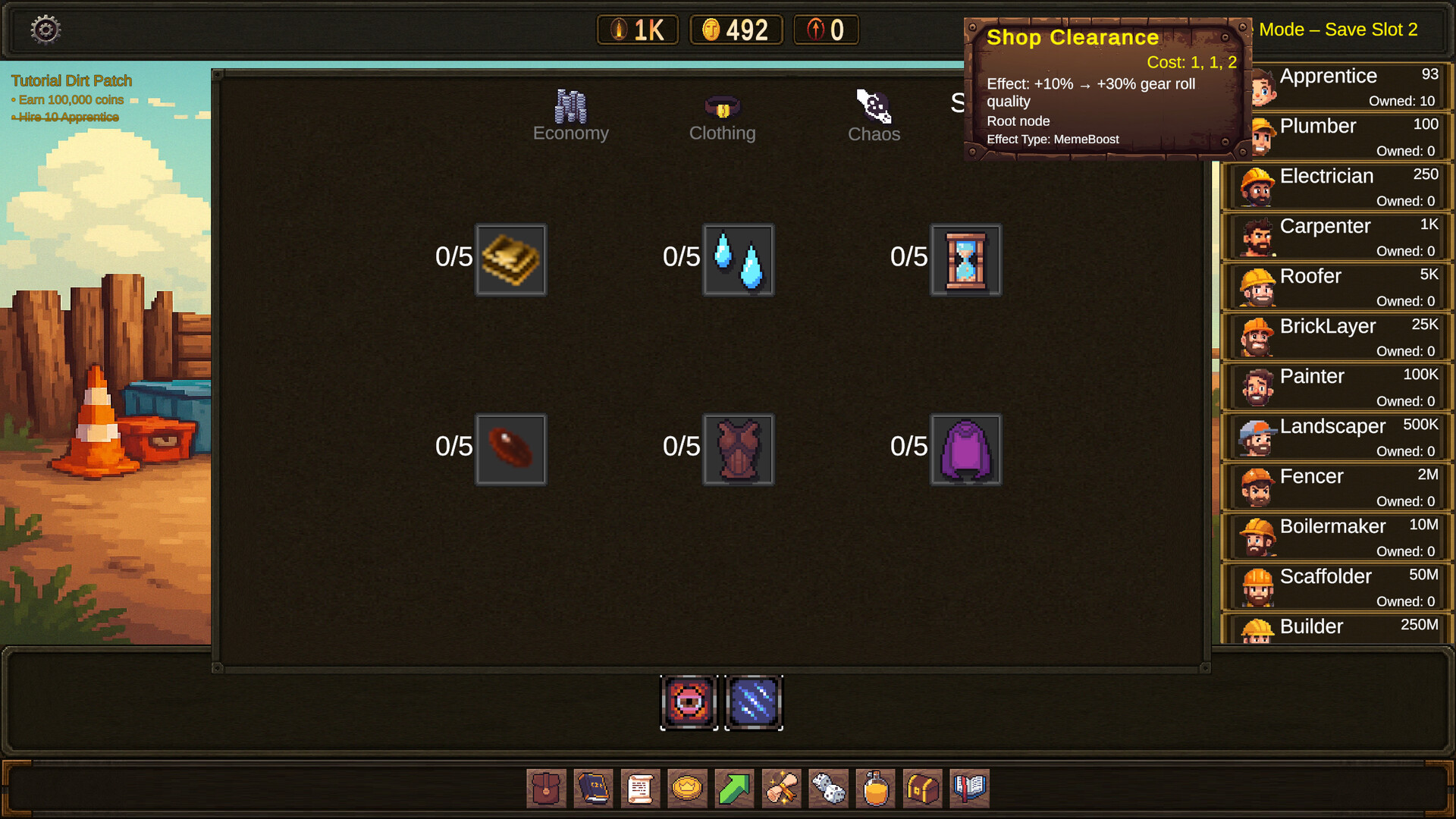 Tradie Tapper Screenshot 1