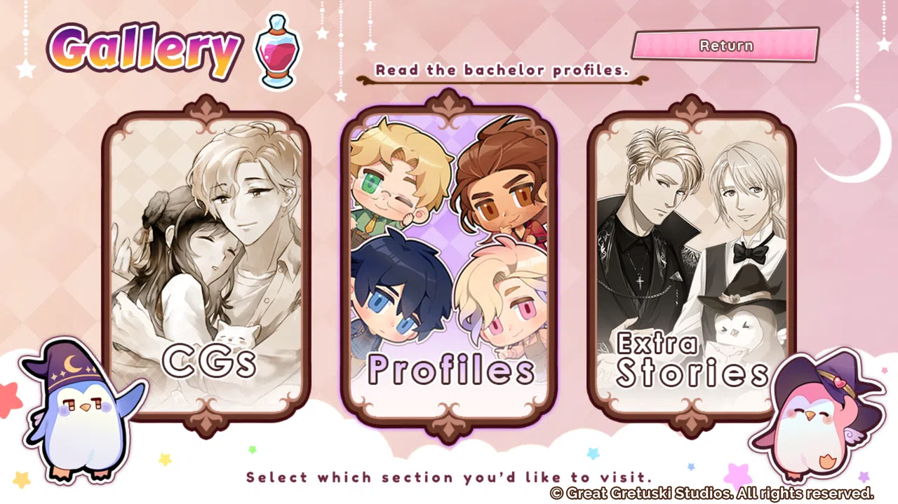Love Spell: Written In The Stars - a magical romantic-comedy otome Screenshot 7