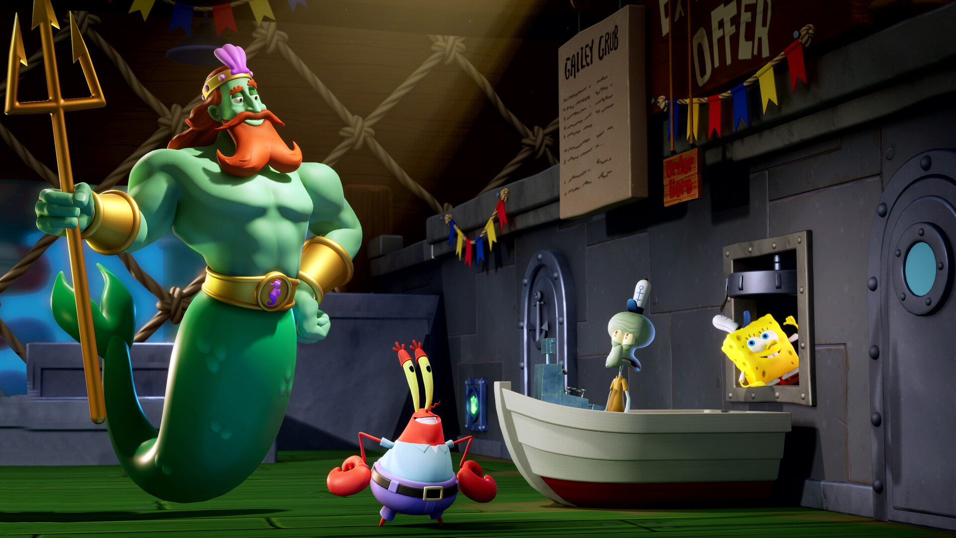 SpongeBob SquarePants: Titans of the Tide Screenshot 1