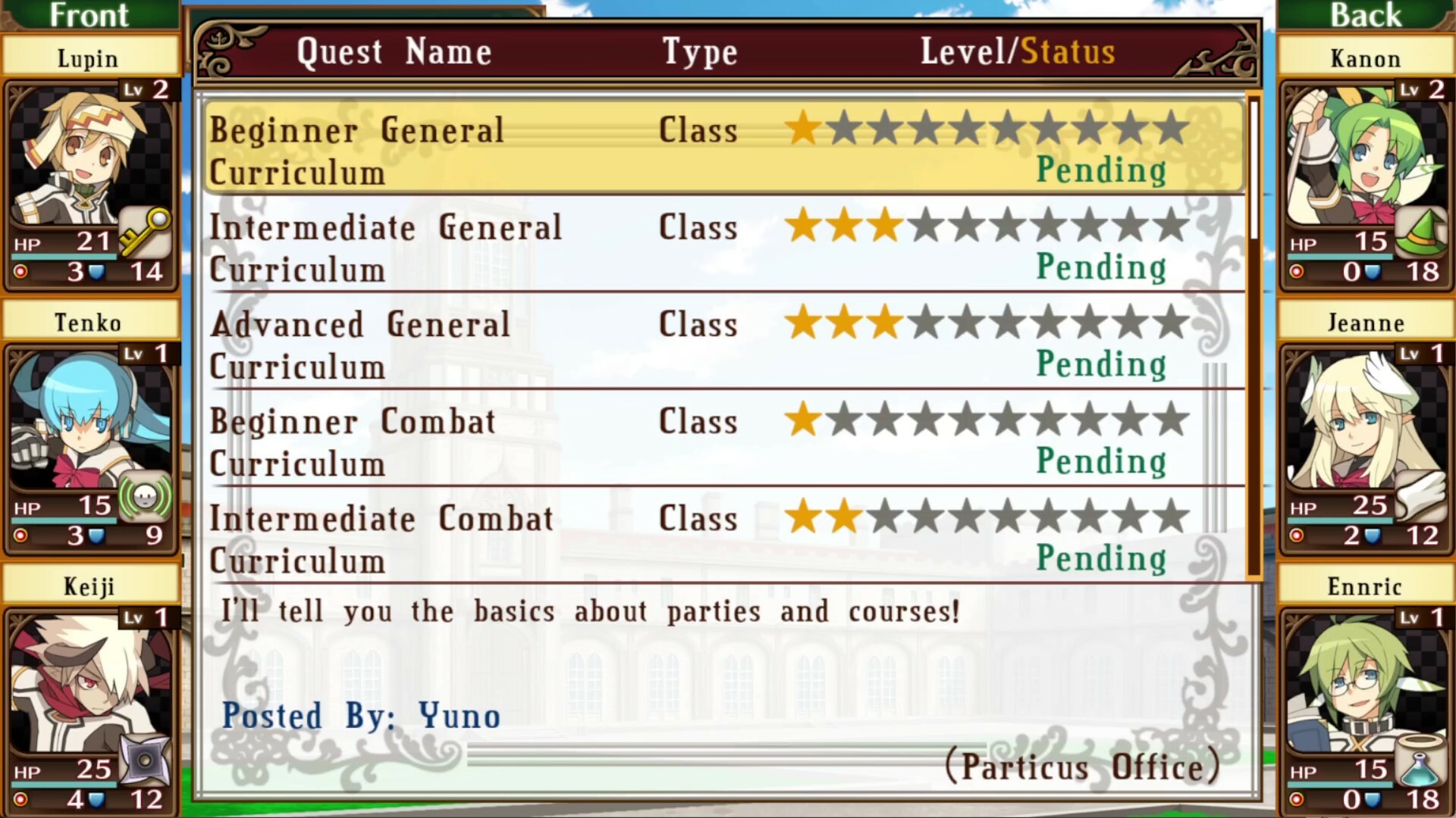 Class of Heroes: Anniversary Edition Screenshot 6