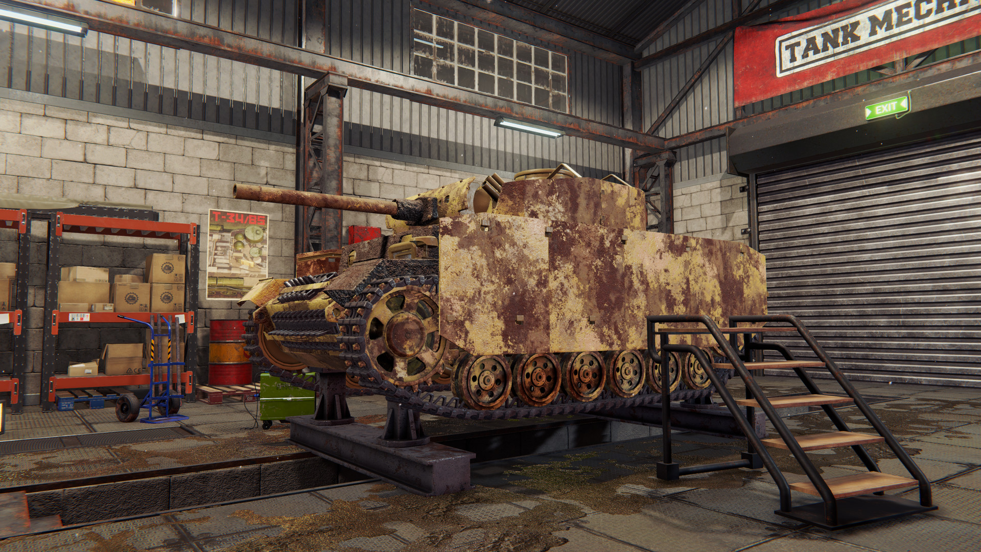 Tank Mechanic Simulator Screenshot 6