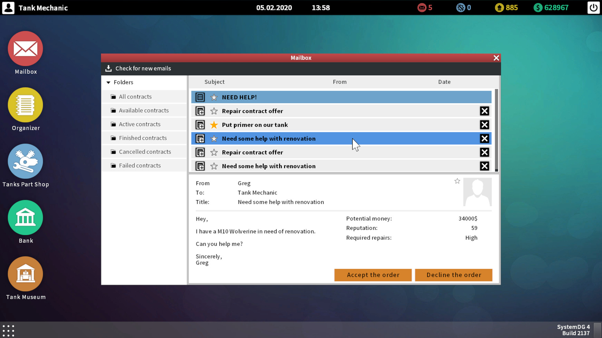 Tank Mechanic Simulator Screenshot 22
