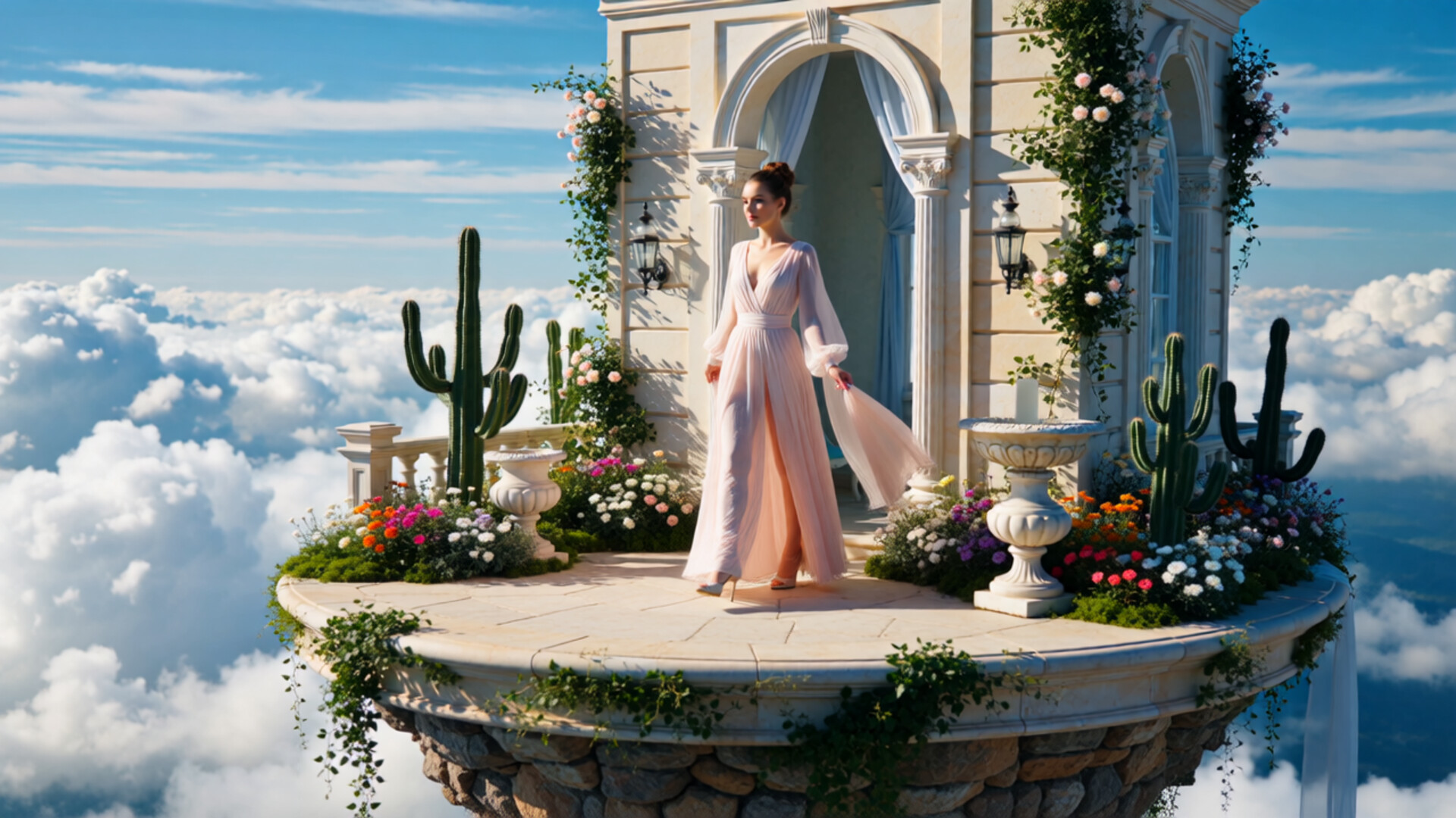 Become Emperor! My Trillion Beauties Planet Empire Screenshot 0