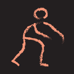 Sneaky peaky like icon