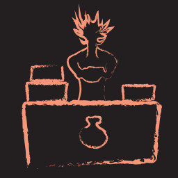 Brought something nice icon