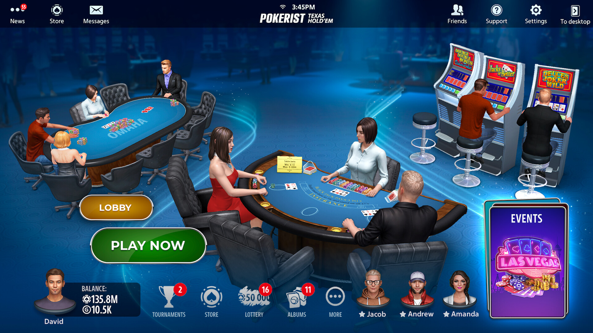 Texas Hold'em Poker: Pokerist Screenshot 2
