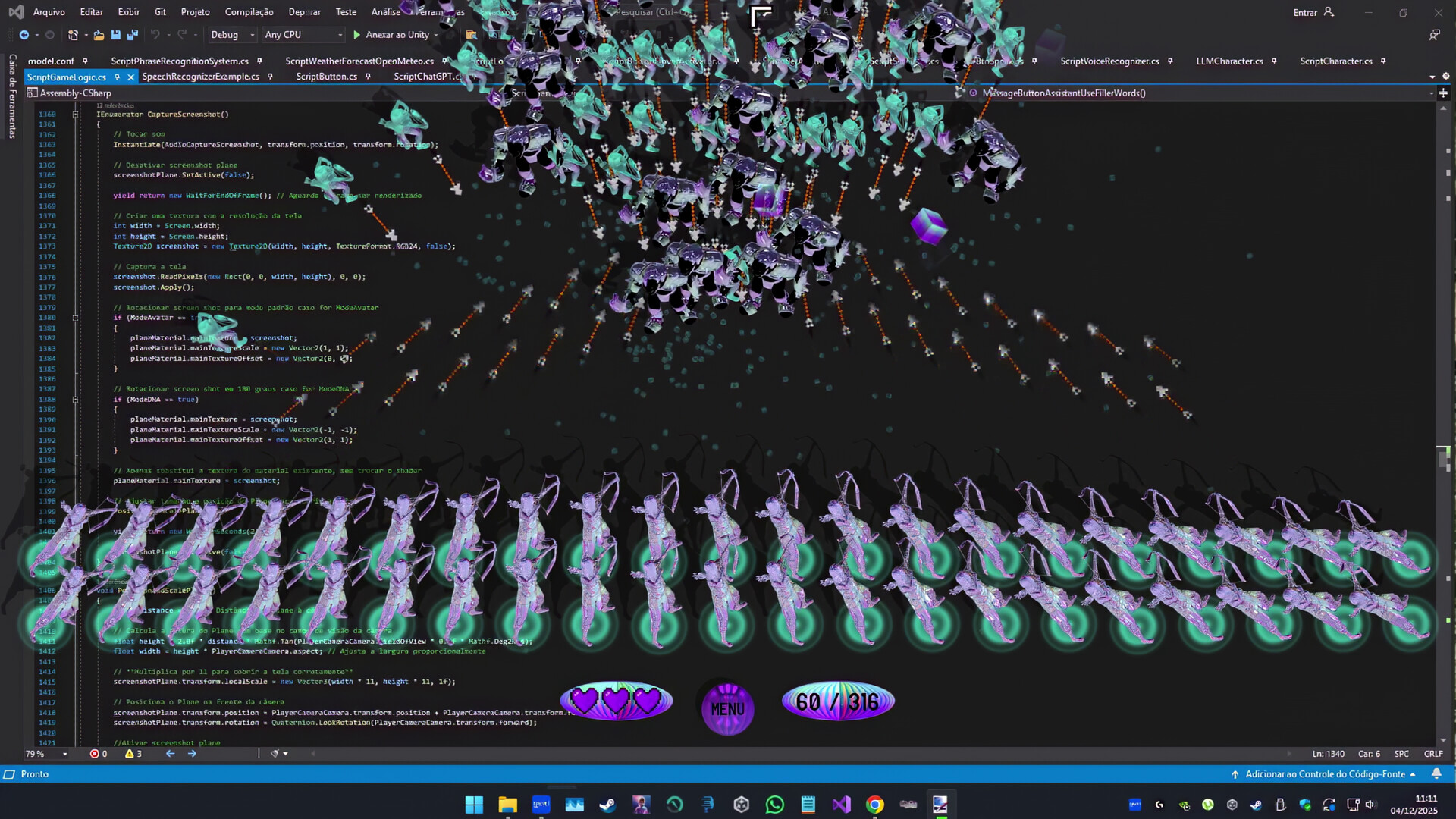 CPU Invaders - Movie Attack Screenshot 0