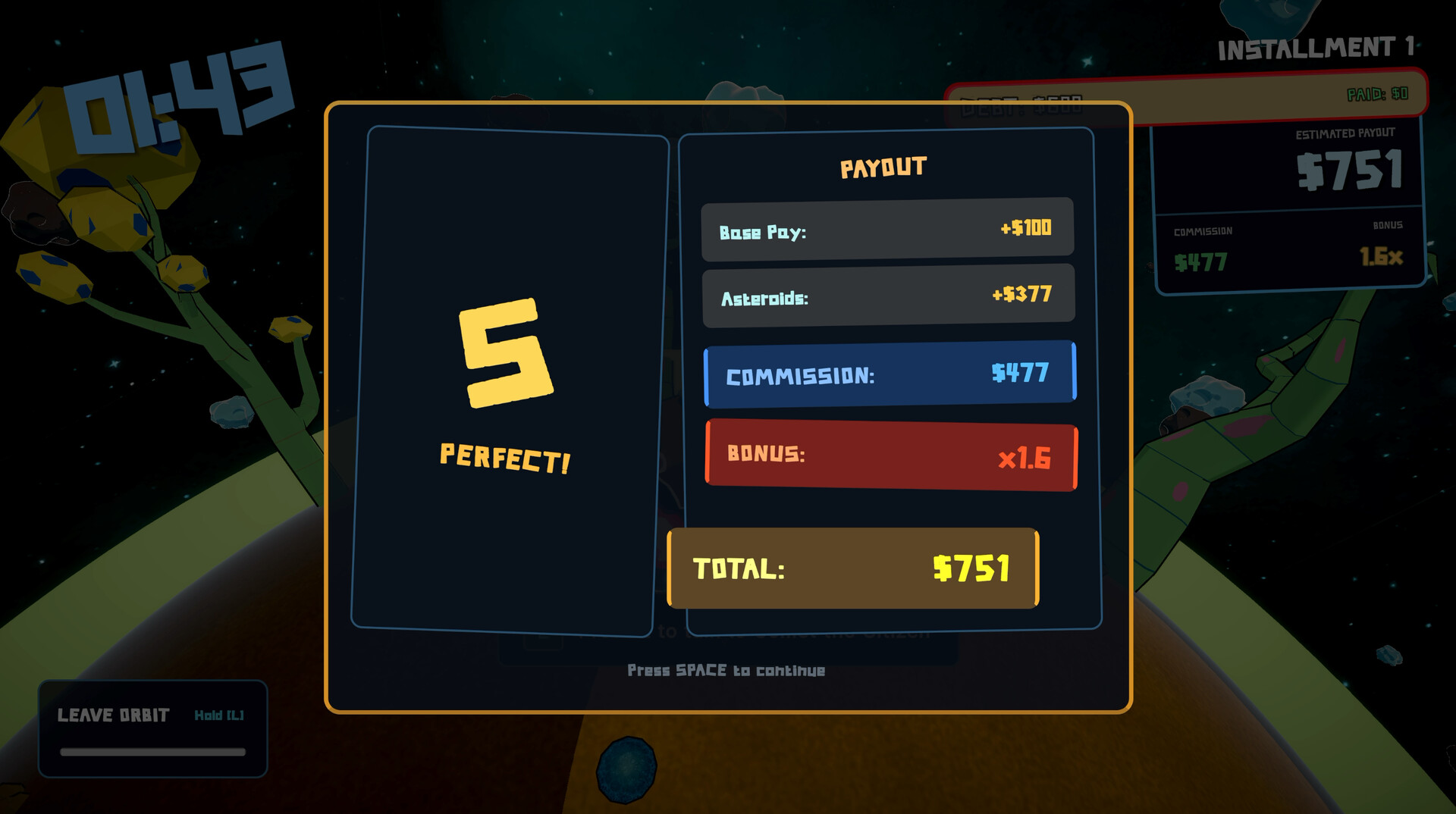 StarDrift Delivery Screenshot 1